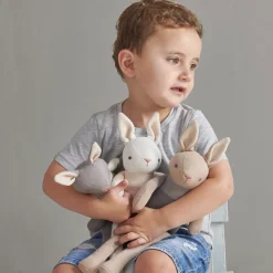 Cottontails Baby Soft Toy Bunnies | Bunnies For Babies*Baby Threads organic bunny toy