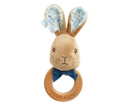 Cottontails Baby Bunnies For Babies | Comforters & Rattles*Beatrix Potter Peter Rabbit Ring Rattle