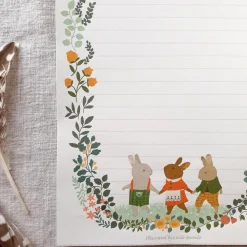 Cottontails Baby Craft & Stickers | Stickers & Stationery*Cecile Berrube Rabbits Notepad