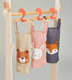 Cottontails Baby Little Kitchen | Bunny Baking*Child's Linen Apron (3 to 8 years) Rabbit