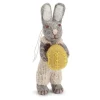 Cottontails Baby Felt Bunnies | Soft Toy Bunnies*En Gry & Sif little grey rabbit - yellow egg