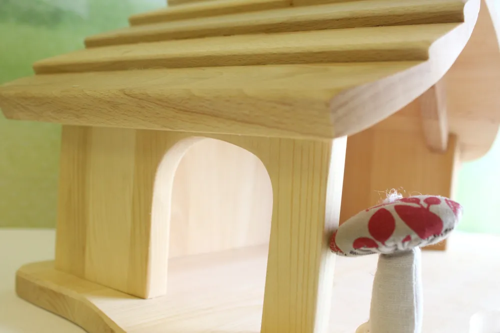 Cottontails Baby Wooden Toys*Gluckskafer Handmade Wooden Cottage