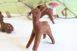 Cottontails Baby Handmade Felt*Handmade little felt fawn - standing