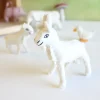 Cottontails Baby Handmade Felt*Handmade little felt goat