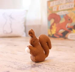 Cottontails Baby Handmade Felt*Handmade little felt squirrel