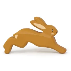 Cottontails Baby Wooden Bunnies | Wooden Toys*Little wooden woodland animal - leaping hare