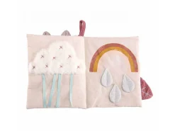 Cottontails Baby Bunnies For Babies | Musical & Activity*Moulin Roty Apres la Pluie soft activity book & rattle