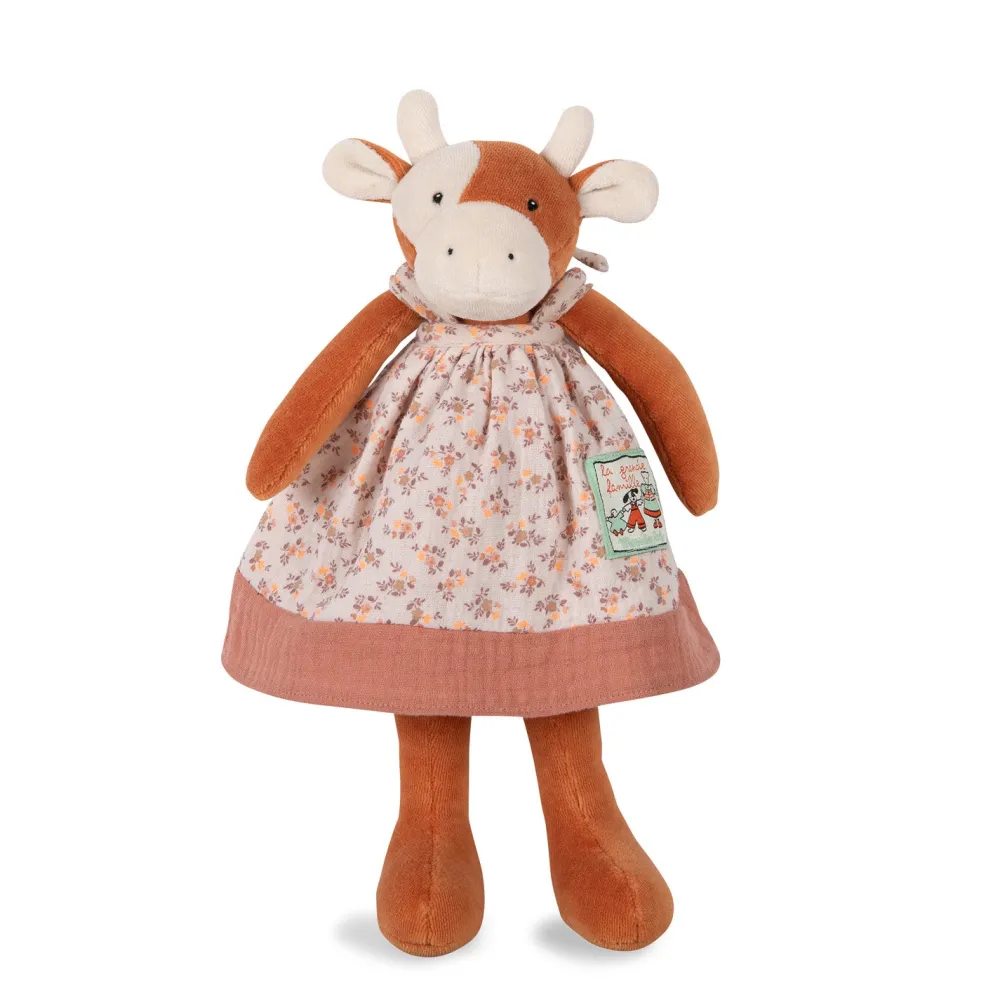 Cottontails Baby Baby Soft Toys | Soft Toys*Moulin Roty Charlotte the cow 24cm