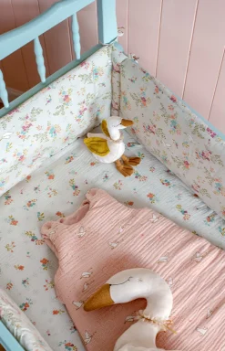 Cottontails Baby Clothing & Nursery*Moulin Roty Floral Fitted Cot Sheet 140 x 70cm