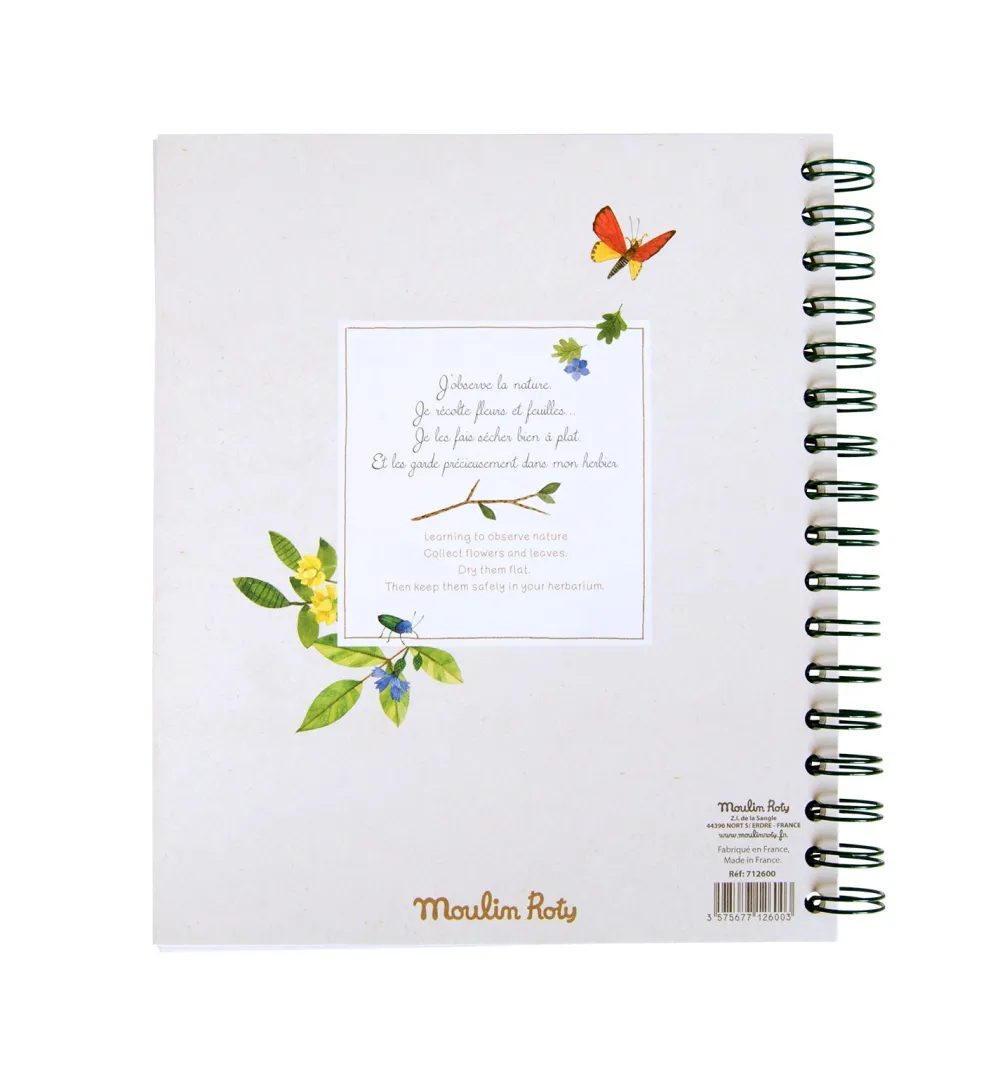 Cottontails Baby Craft & Stickers | Garden & Nature*Moulin Roty Herbarium diary