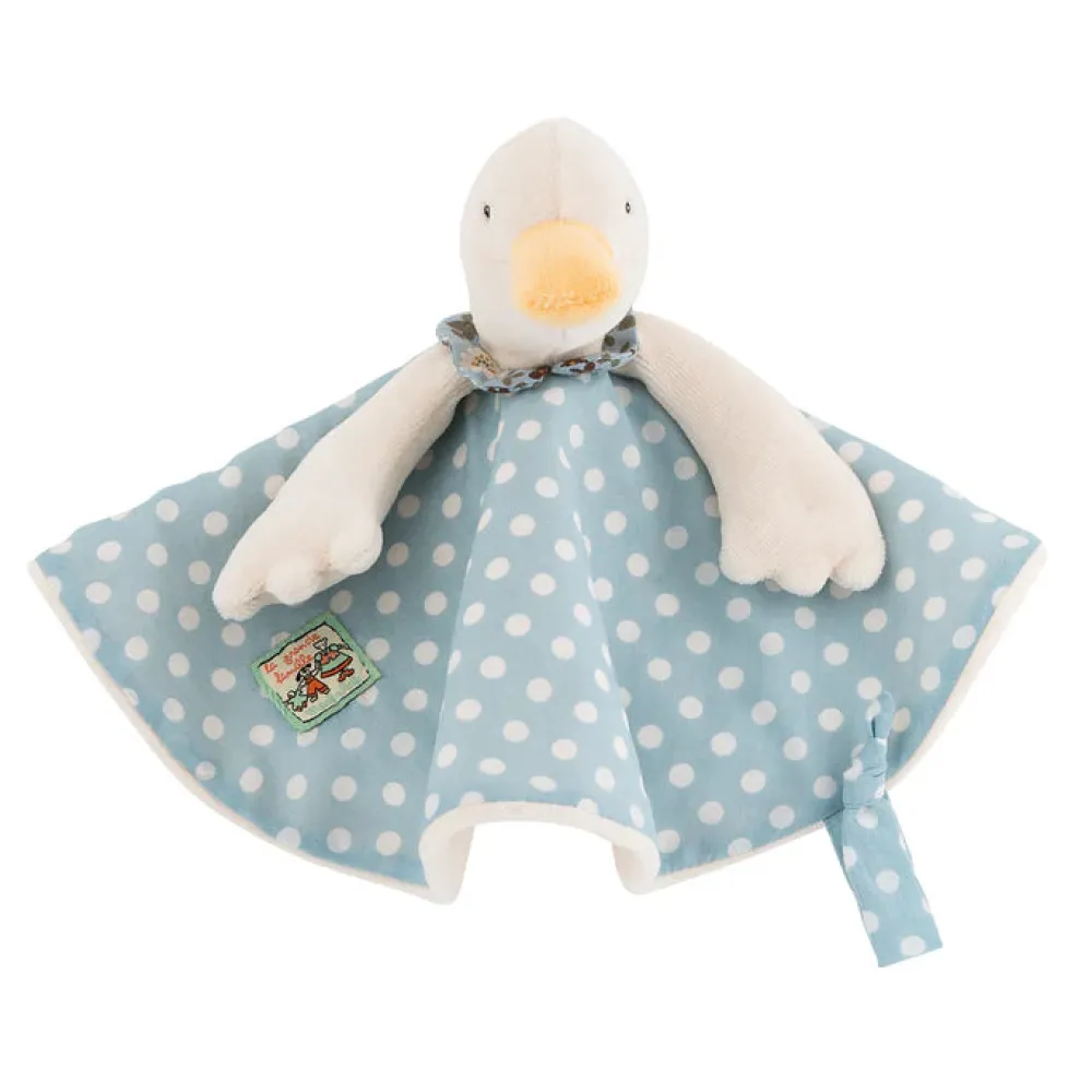 Cottontails Baby Comforters & Rattles*Moulin Roty Jeanne Goose baby comforter