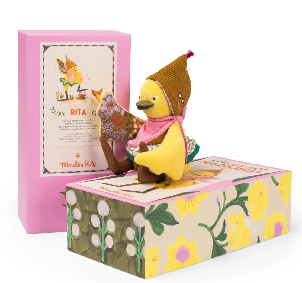 Cottontails Baby Baby Soft Toys | Soft Toys*Moulin Roty Les Minouchkas Rita the Duck