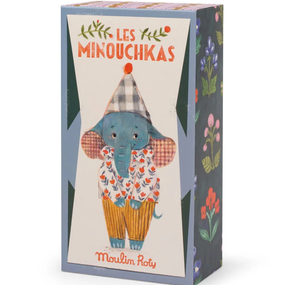 Cottontails Baby Baby Soft Toys | Soft Toys*Moulin Roty Les Minouchkas Pablo the Elephant