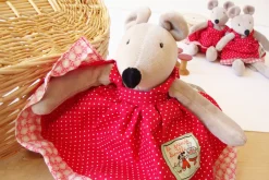 Cottontails Baby Baby Soft Toys | Soft Toys*Moulin Roty Nini Mouse 20cm