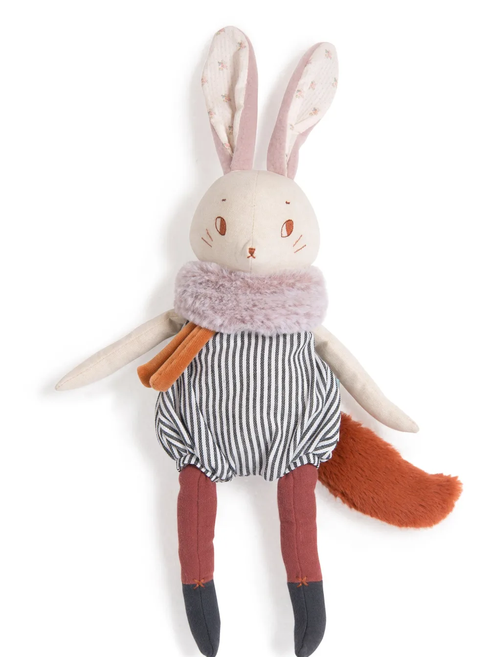 Cottontails Baby Bunnies For Babies | Baby Soft Toys*Moulin Roty Plume the large rabbit