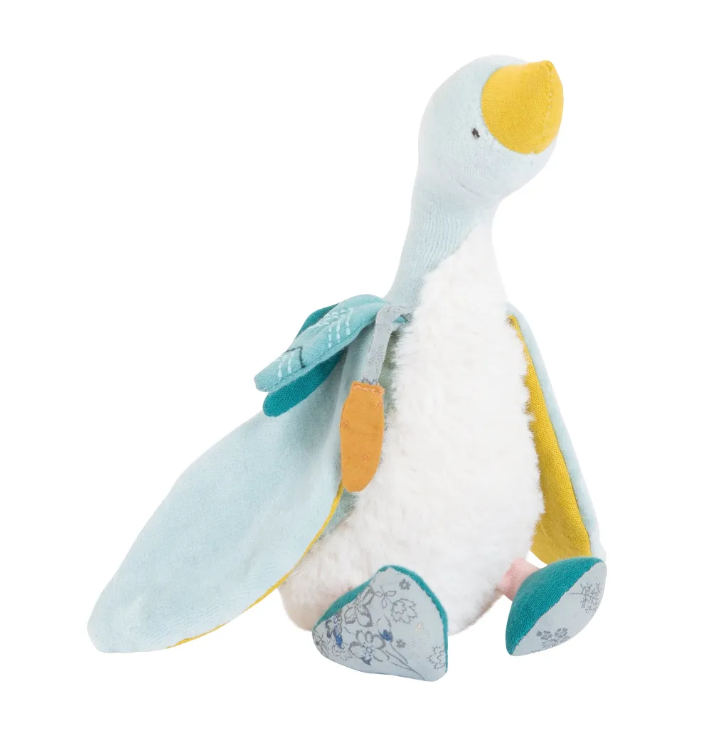 Cottontails Baby Baby Soft Toys | Soft Toys*Moulin Roty Plumette the little blue goose