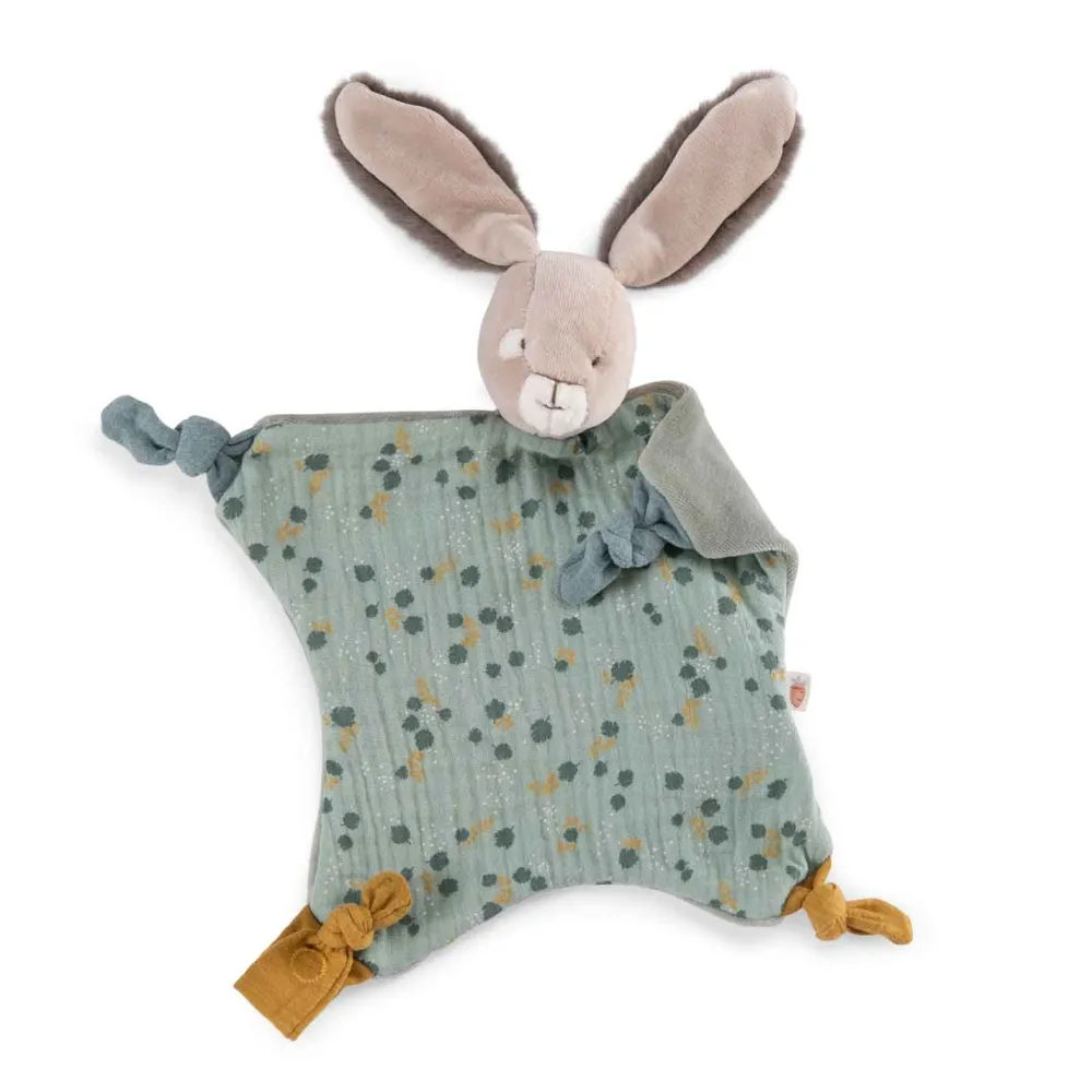 Cottontails Baby Bunnies For Babies | Comforters & Rattles*Moulin Roty Sage Bunny Comforter