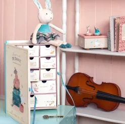 Cottontails Baby Soft Toy Bunnies | Bunnies For Babies*Moulin Roty Soft Blue Velvet Bunny