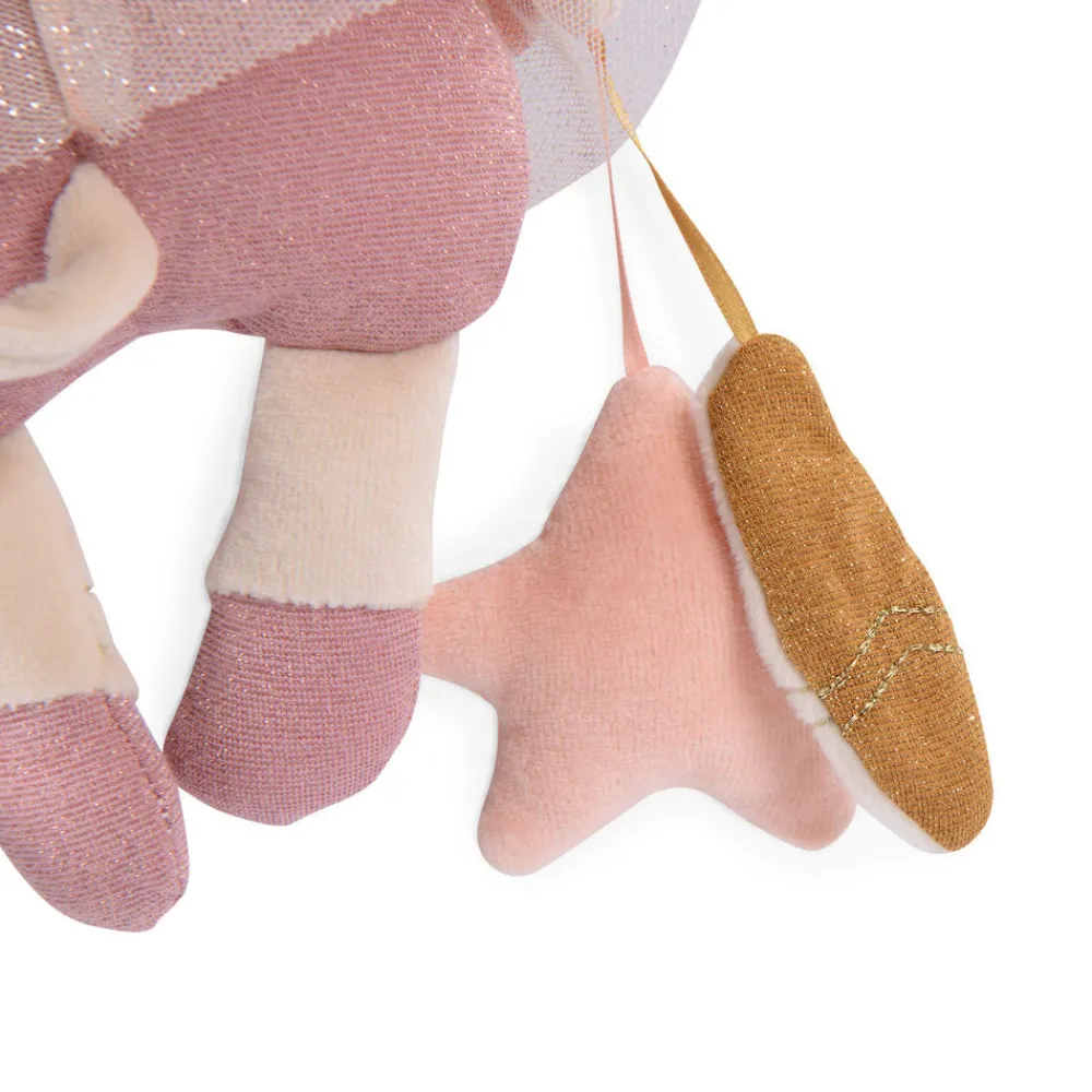 Cottontails Baby Musical & Activity | Musical & Activity*Moulin Roty Soft Pink Activity Mouse
