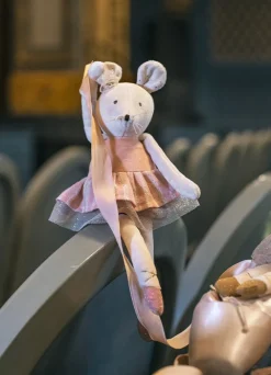 Cottontails Baby Baby Soft Toys | Soft Toys*Moulin Roty Soft Pink Velvet Mouse