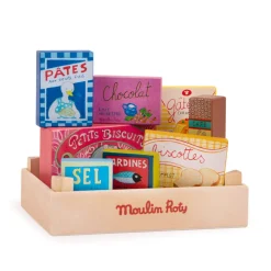 Cottontails Baby Little Kitchen | Wooden Toys*Moulin Roty wooden foods - French tea time