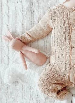 Cottontails Baby Bunnies For Babies | Comforters & Rattles*Mr Pickles Cotton Linen Rabbit Rattle