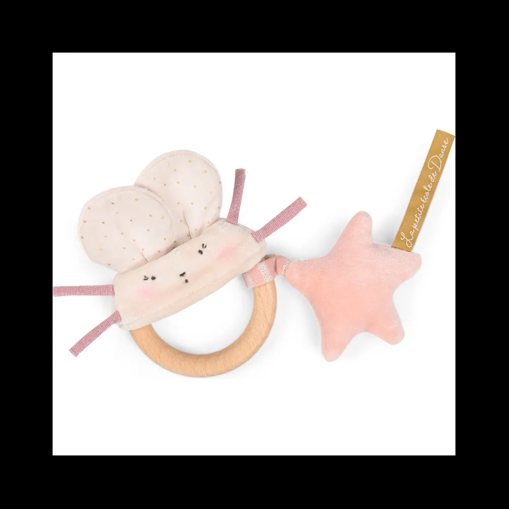 Cottontails Baby Handpicked Gift Sets | Comforters & Rattles*New Baby Gift Set - two pink mice