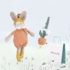 Cottontails Baby Bunnies For Babies | Handpicked Gift Sets*New Baby Gift-wrapped Set - Clay bunny & radish