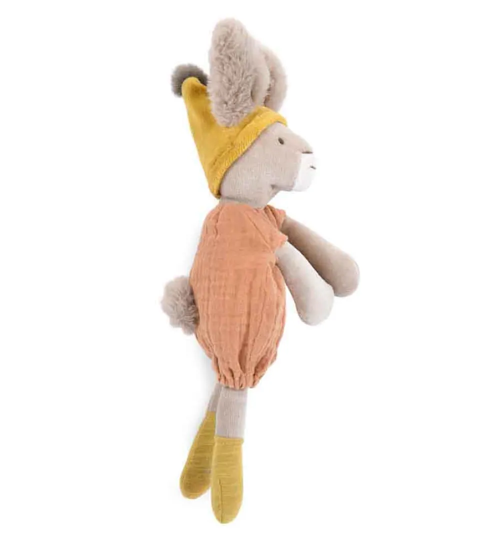 Cottontails Baby Bunnies For Babies | Handpicked Gift Sets*New Baby Gift-wrapped Set - Clay bunny & radish