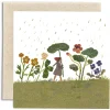 Cottontails Baby Cards*Summer Rain Card