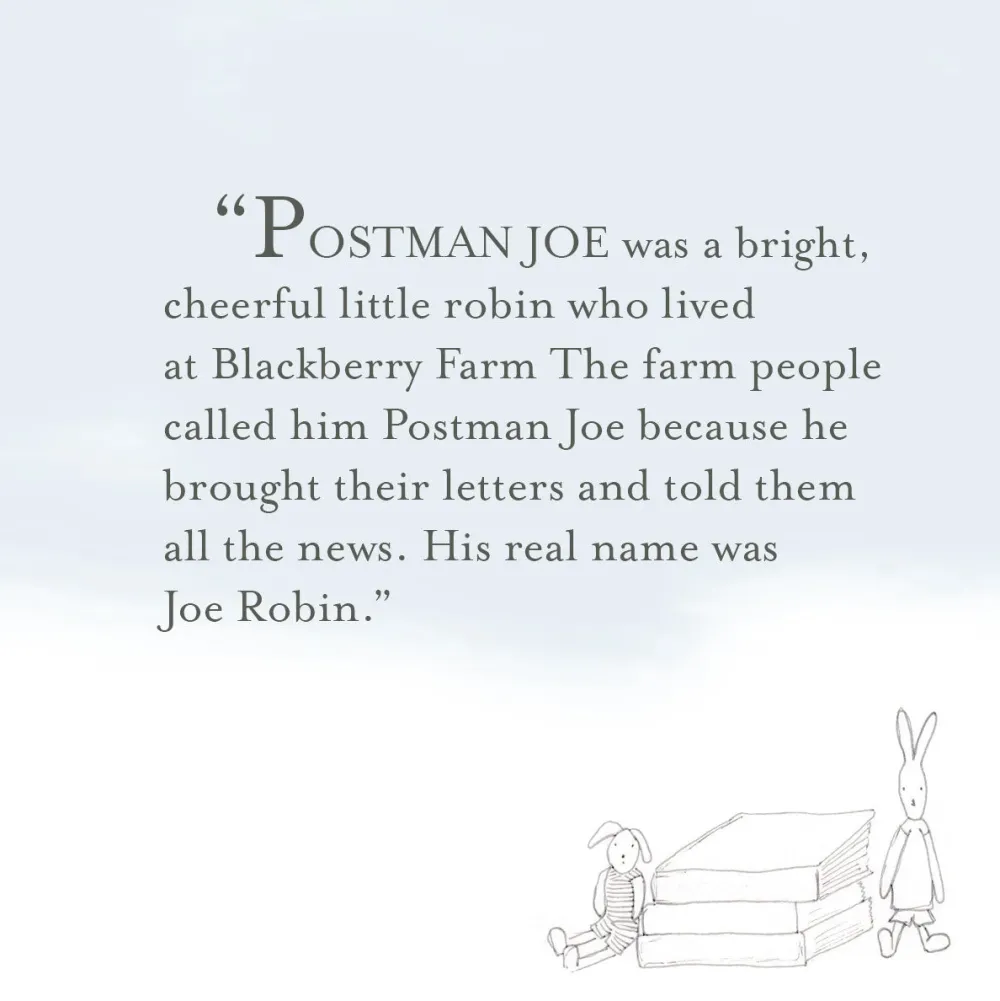 Cottontails Baby Vintage*VINTAGE Blackberry Farm book - Postman Joe (1960s?)