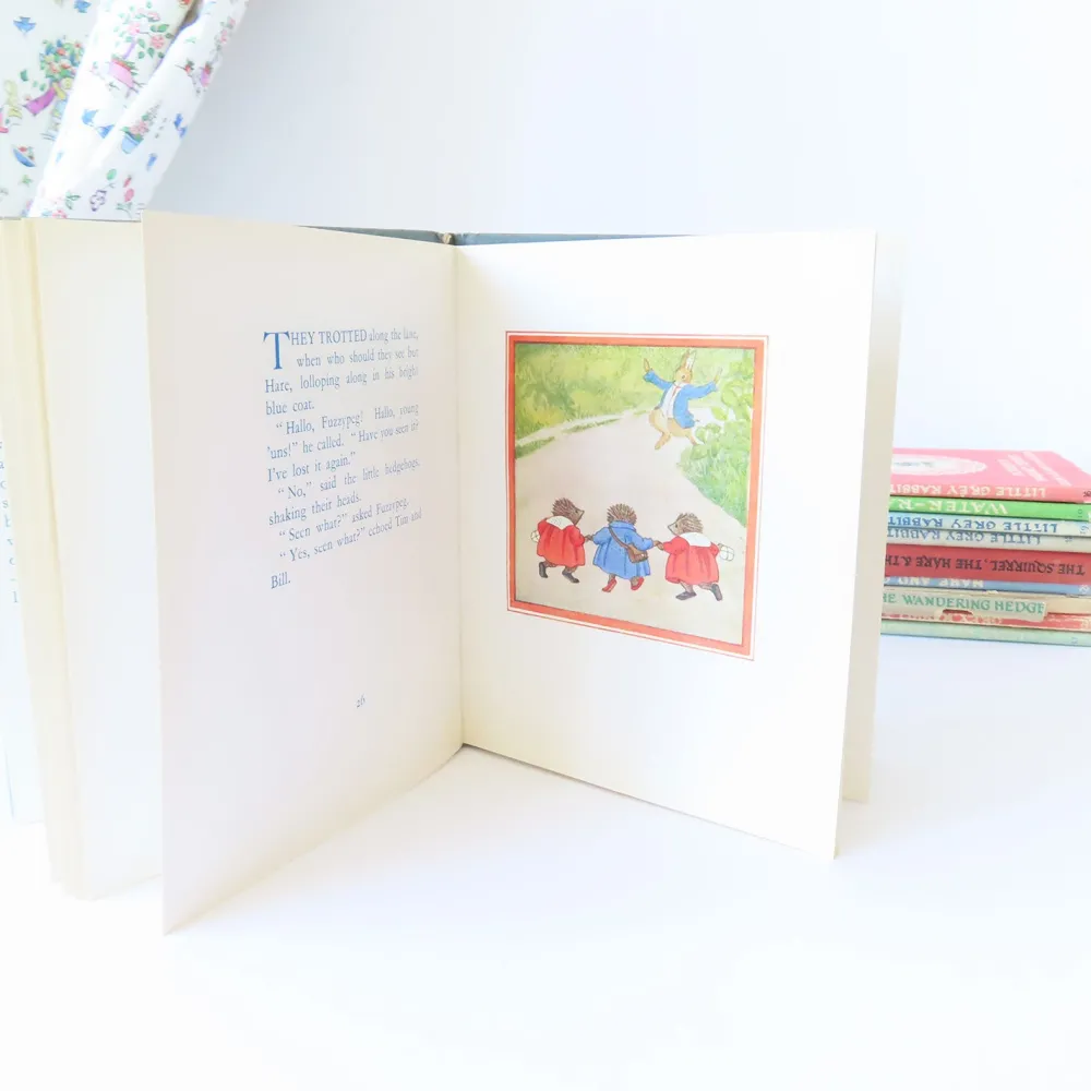 Cottontails Baby Vintage | Vintage Bunnies*VINTAGE book - Fuzzypeg Goes to School (1970)