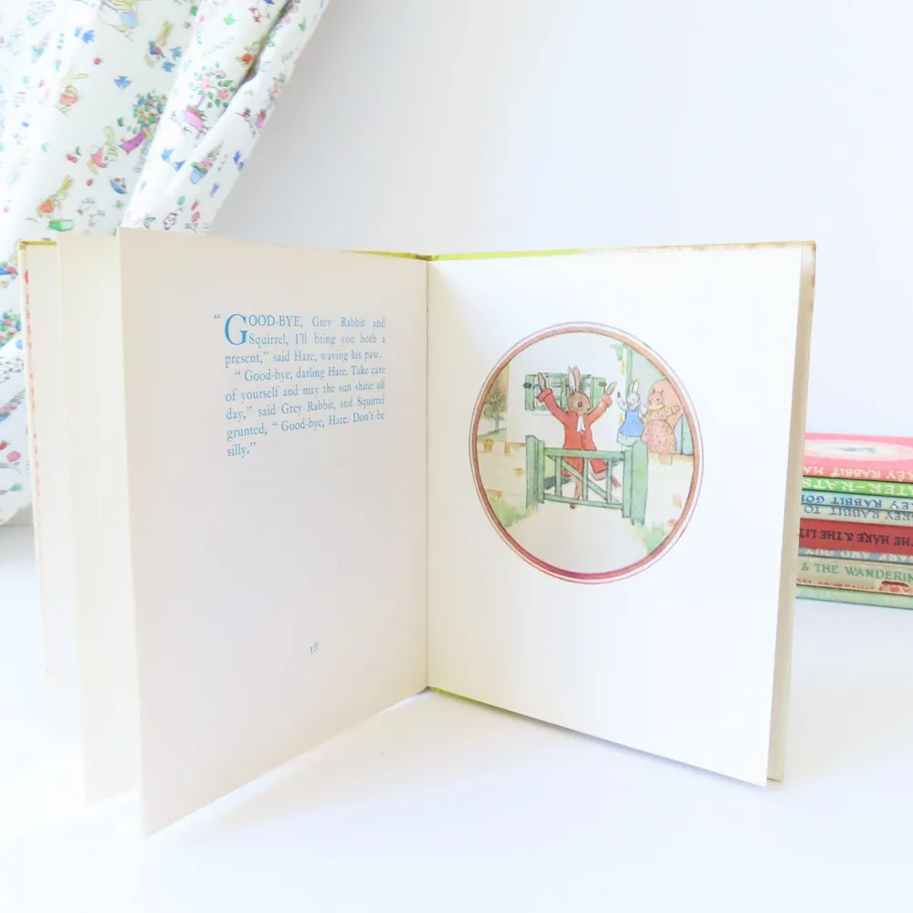 Cottontails Baby Vintage | Vintage Bunnies*VINTAGE book - Hare Goes Shopping (1969)