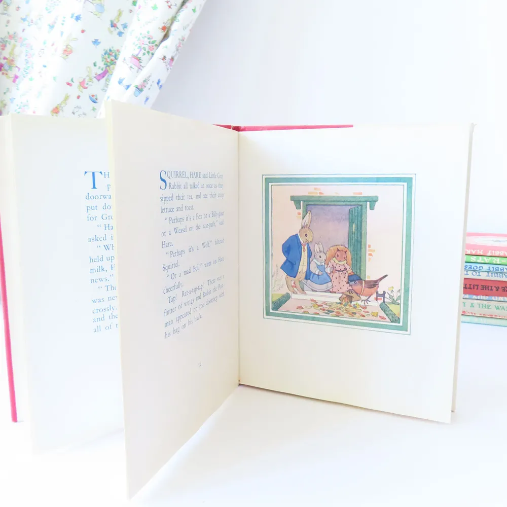 Cottontails Baby Vintage | Vintage Bunnies*VINTAGE book - Hare Joins the Home Guard (1970)