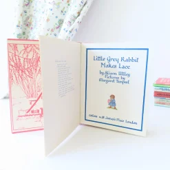 Cottontails Baby Vintage | Vintage Bunnies*VINTAGE book - Little Grey Rabbit Makes Lace (1951)