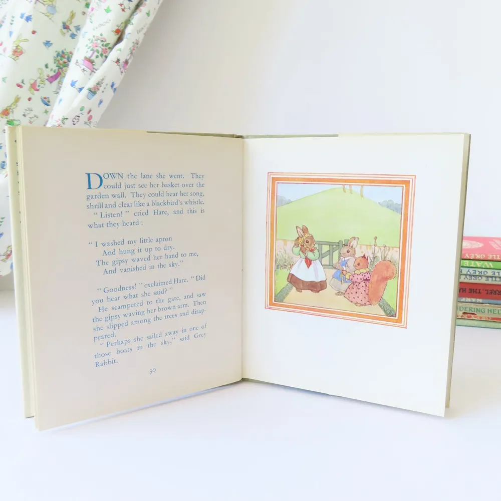 Cottontails Baby Vintage | Vintage Bunnies*VINTAGE book - Little Grey Rabbit's Washing-Day with DJ (1969)