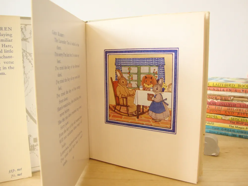 Cottontails Baby Vintage | Vintage Bunnies*VINTAGE book - Little Grey Rabbit to the Rescue - A Play
