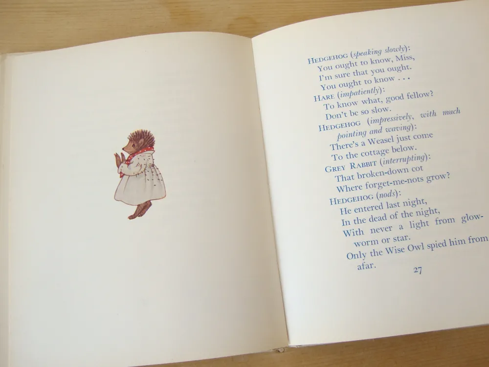 Cottontails Baby Vintage | Vintage Bunnies*VINTAGE book - Little Grey Rabbit to the Rescue - A Play