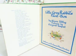 Cottontails Baby Vintage | Vintage Bunnies*VINTAGE book - Little Grey Rabbit's Paint-Box (1970)