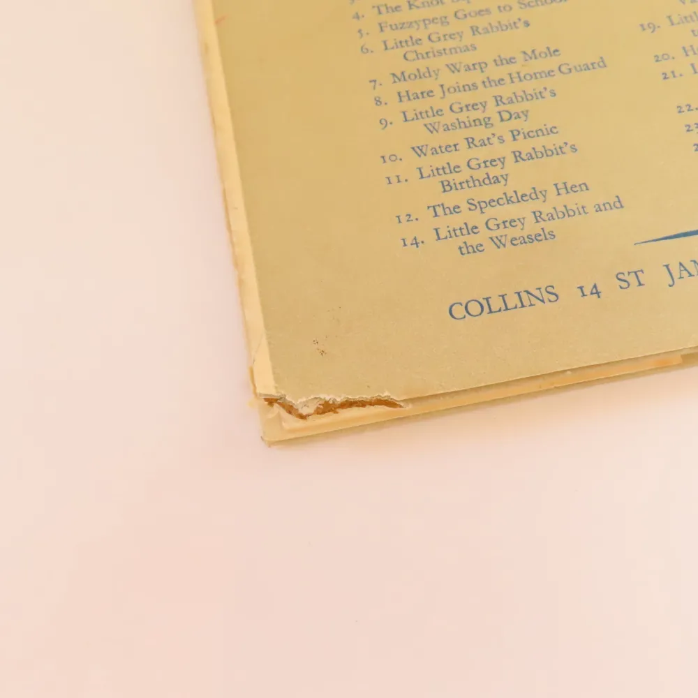 Cottontails Baby Vintage | Vintage Bunnies*VINTAGE book - Little Grey Rabbit to the Rescue - A Play