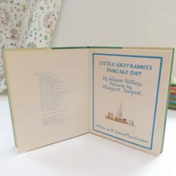 Cottontails Baby Vintage Bunnies | Vintage*VINTAGE book - Little Grey Rabbit's Pancake Day with DJ (1967 - first edition)