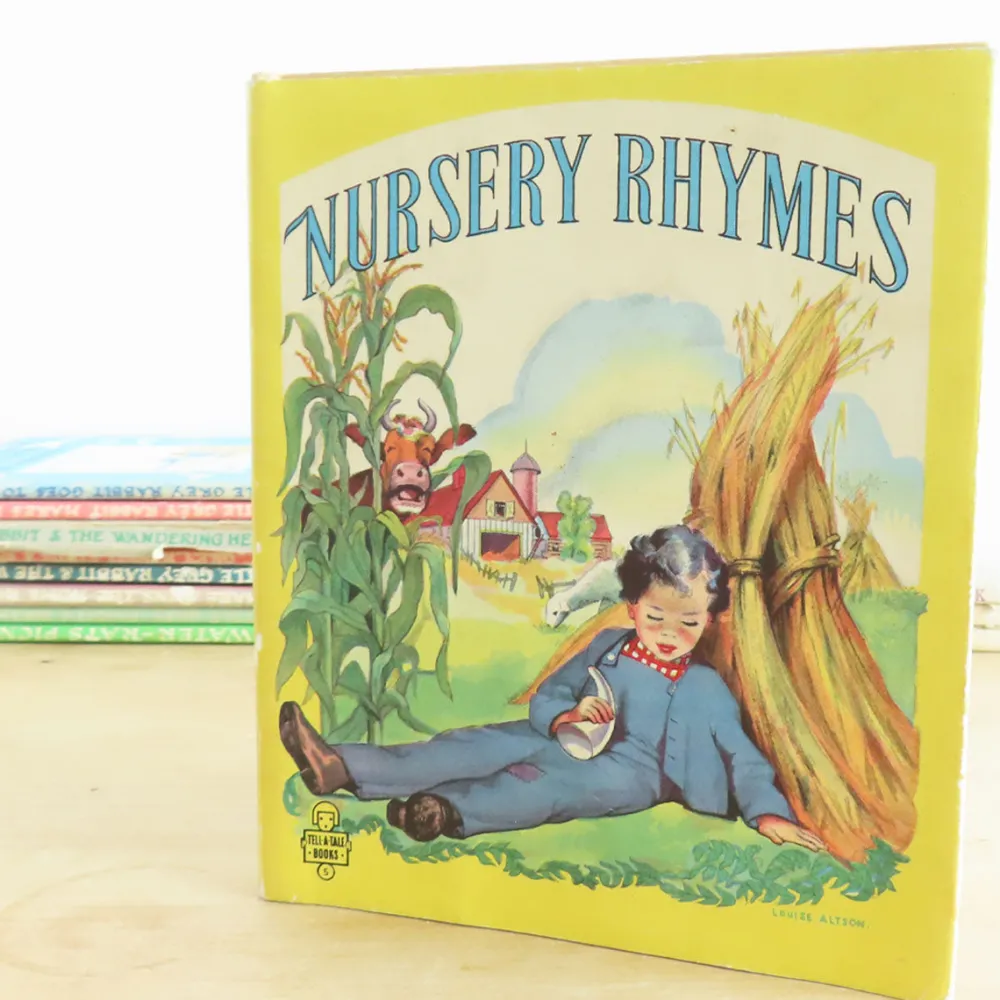 Cottontails Baby Vintage*VINTAGE children's book - Nursery Rhymes (1945)