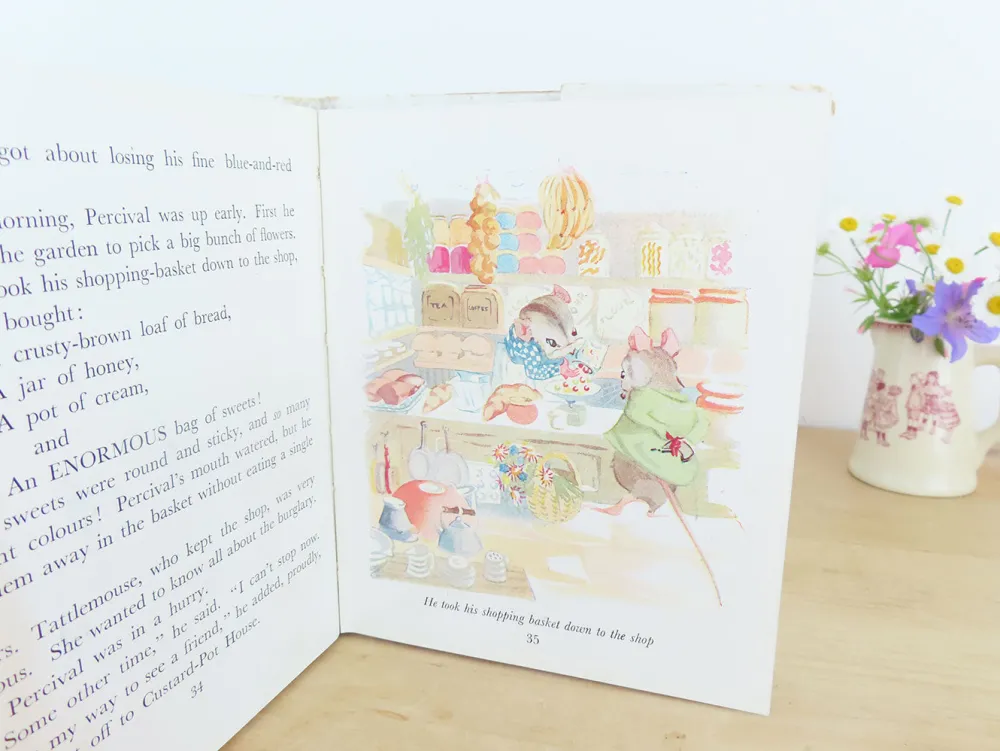 Cottontails Baby Vintage*VINTAGE children's book - The Story of Mr Prettimouse (late 1940s?)