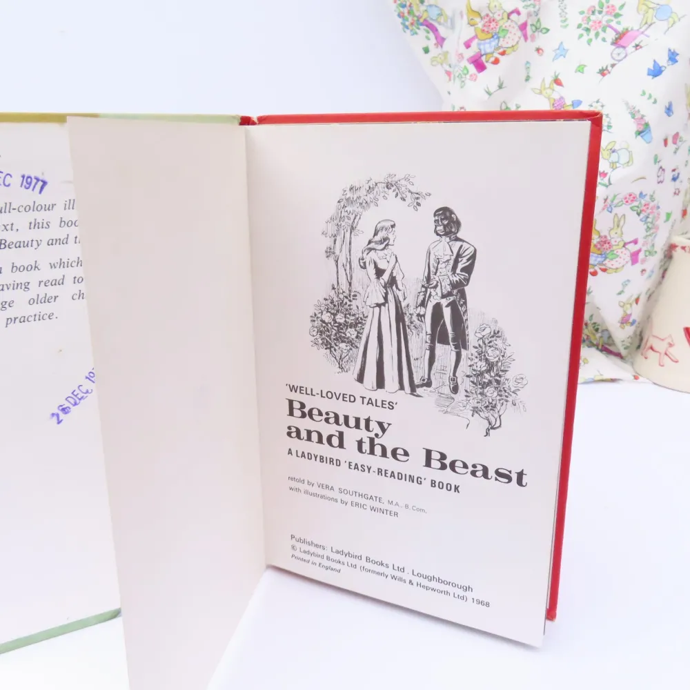 Cottontails Baby Vintage*VINTAGE Ladybird book - Beauty and the Beast (mid 1970s)