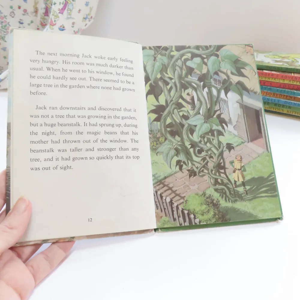Cottontails Baby Vintage*VINTAGE Ladybird book - Jack and the Beanstalk (mid 1960s)