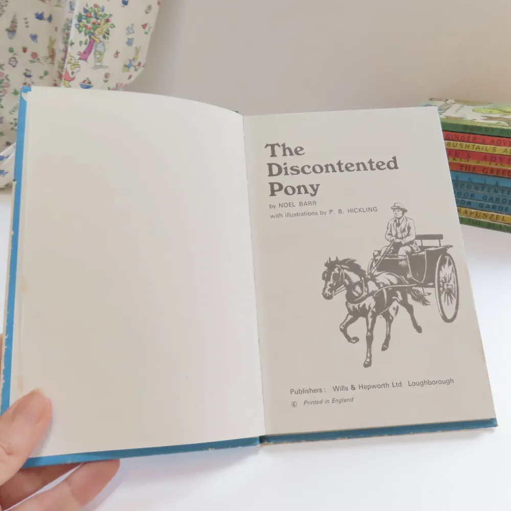 Cottontails Baby Vintage*VINTAGE Ladybird book - The Discontented Pony (c.1971)