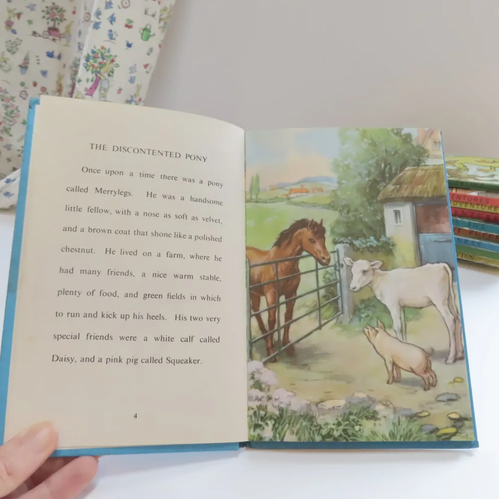 Cottontails Baby Vintage*VINTAGE Ladybird book - The Discontented Pony (late 1970s)