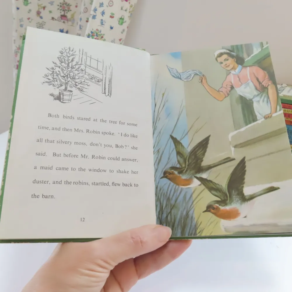 Cottontails Baby Vintage*VINTAGE Ladybird book - The Wise Robin (c.1970)