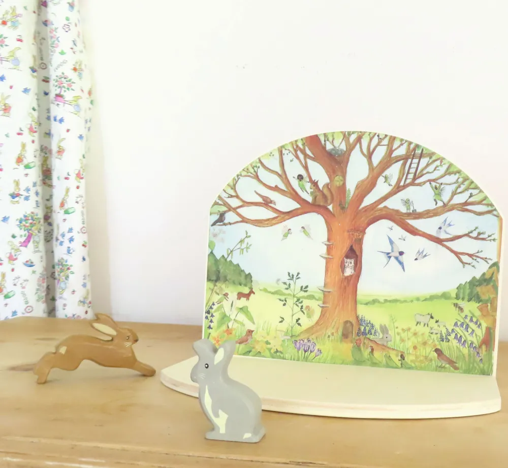 Cottontails Baby Garden & Nature | Wooden Toys*Wilded Family Wooden Nature Table